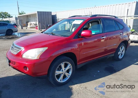 2008 Lexus Rx 400H z USA, uszkodzony, nr VIN JTJGW31U082009276